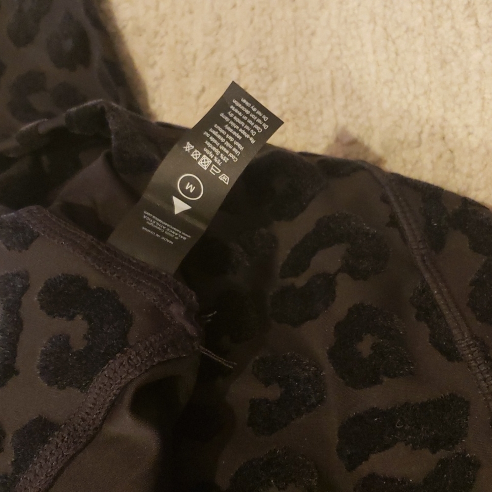 Balance Athletica Lux Panther leggings, Size Medium, Black